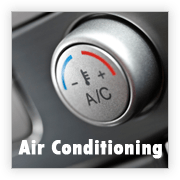 Button for car's air conditioning.