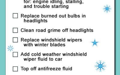 Winter Safety Checklist – INFOGRAPHIC