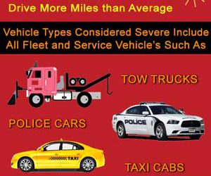 What is a Severe Driver Maintenance Schedule?