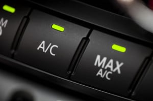 image - extreme closeup - air conditioning control buttons