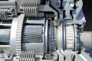 section of the automatic transmission