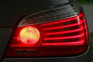 Make sure your taillight is functioning properly
