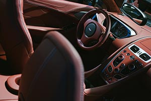 Image car with Red Leather Seats