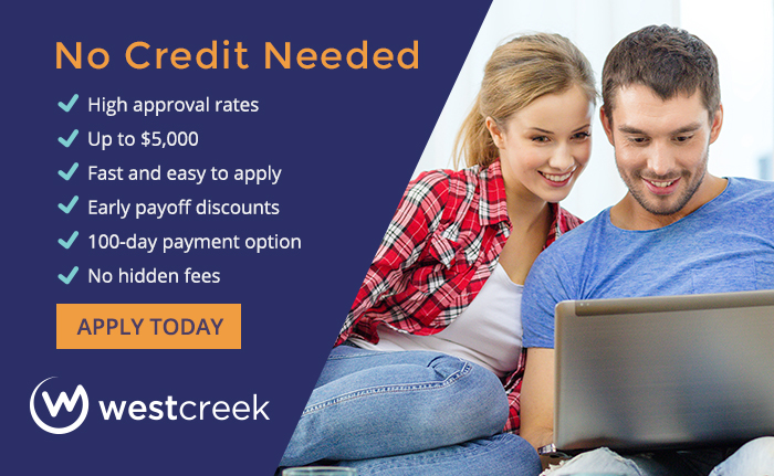 image of WestCreek Financing Banner