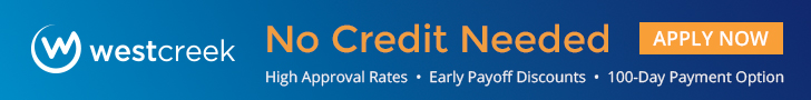 image of WestCreek Financing Banner