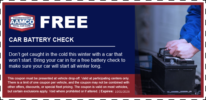 AAMCO Colorado Spring Coupons & Special Offers coupon for free air conditioning check with hand adjusting AC dial